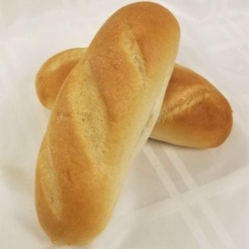 8 in Rustic White Bread Sub Roll