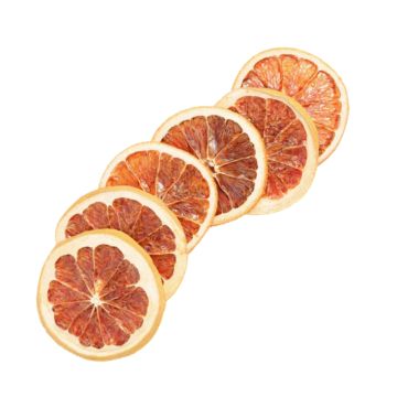 dehydrated grapefruit slices