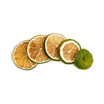 dehydrated lime slices