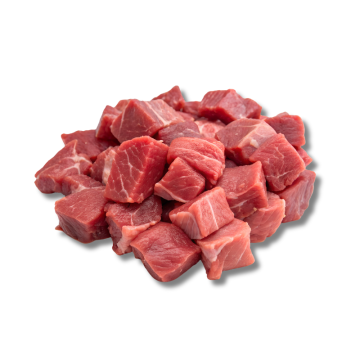 BEEF BOTTOM ROUND CUBES