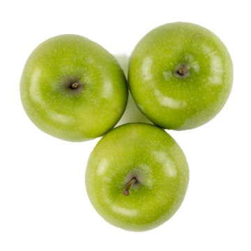 Three Granny Smith Apples