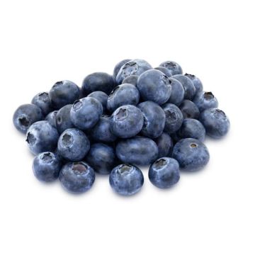 Pile of blueberries
