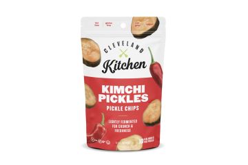 pouch of kimchi pickle chips