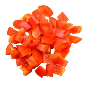 3/8" Diced Red Peppers