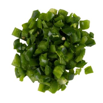 Deseeded Diced Jalapeno Peppers