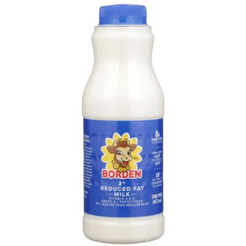 Glass and pitcher of 2% Milk