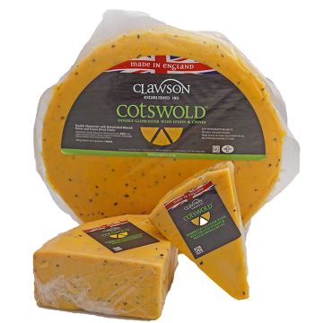 Wrapped Cotswold Cheese