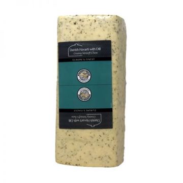 Block of Danish Havarti Dill Cheese