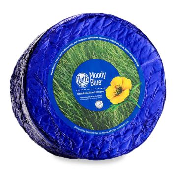 Wrapped Moody Blue Smoked Cheese