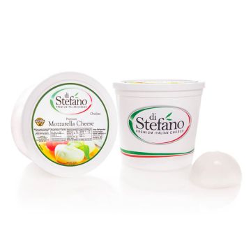 Container of di Stefano Premium Italian Cheese