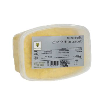 Container of Lemon Zest