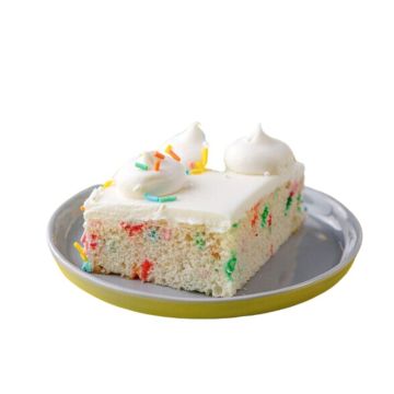 Slice of Confetti Cake