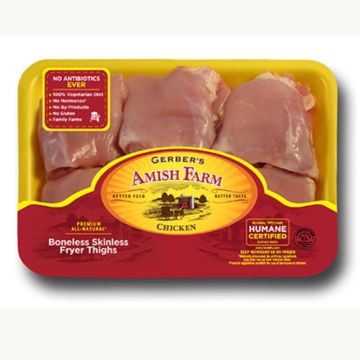 Gerber's Boneless Chicken Thigh Tray - Retail