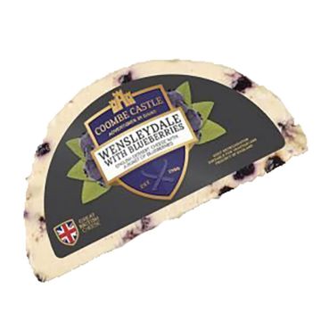 Coombe Castle Wensleydale with Blueberries