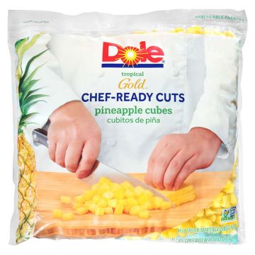 Bag of Frozen Pineapple Cubes