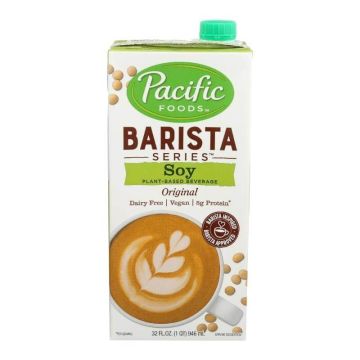Carton of Barista Series Soy Milk