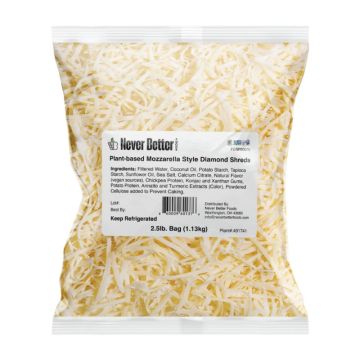 Bag of Plant-based Shredded Mozzarella 