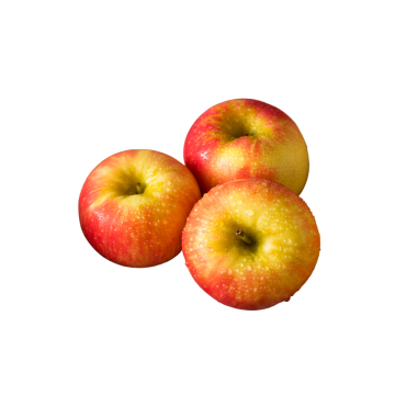 Three Honeycrisp Apples