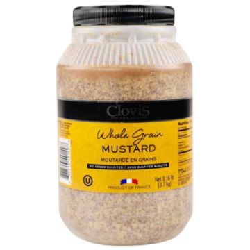 Jar of Clovis Whole Grain Mustard