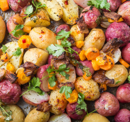 Creamy & Versatile: Mixed Marble Potatoes!